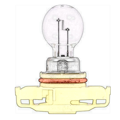 2018 Jeep Wrangler Fog Light Bulb 2504 PSX24W LED White Yellow