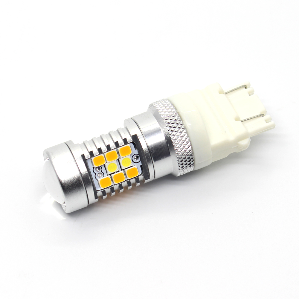  Chevy Silverado LED Turn Signal Light Bulb 6K White/Yellow Switchback