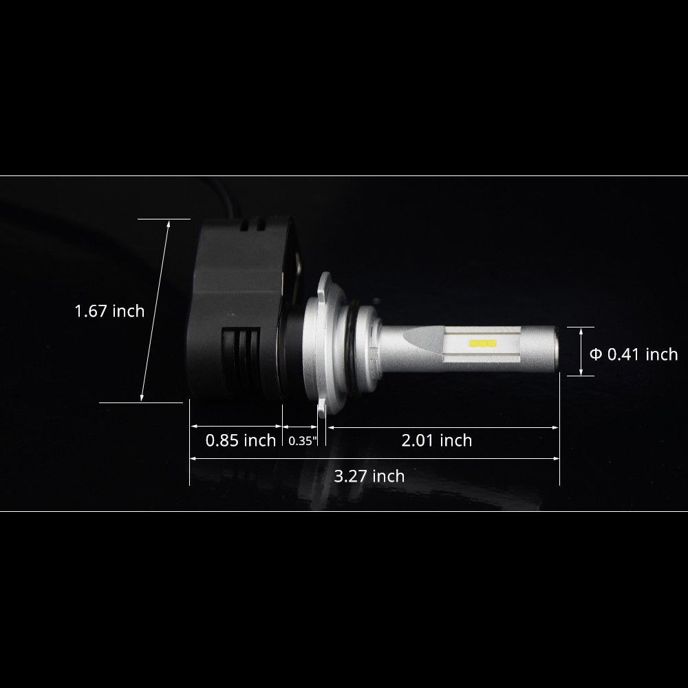 H8 H9 H11 Headlights Bulbs, Super Bright LEDs