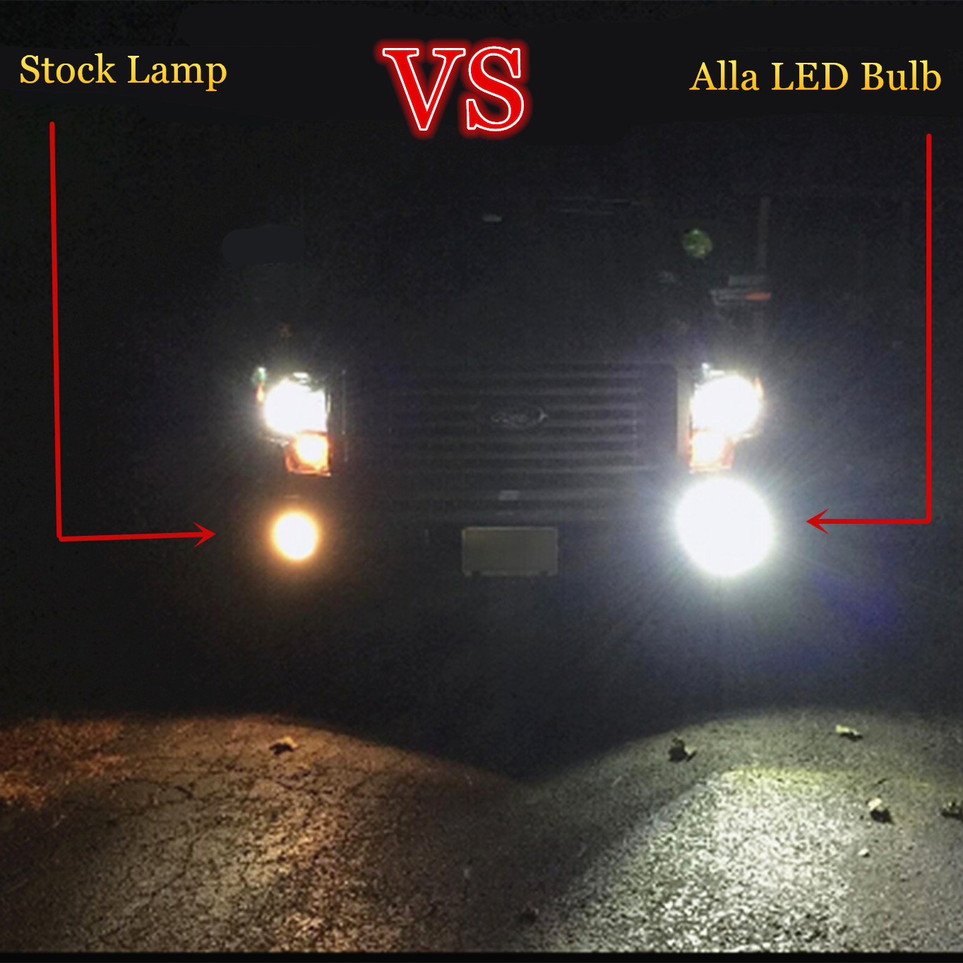 9005-9045-LED-Fog-Lights-Bulbs-CREE-White-VS-Halogen-Lamp-9040