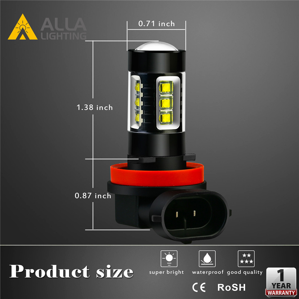 H11-H16-H8-led-fog-lights-bulbs-80w-cree-drl-white-dimension-6000K