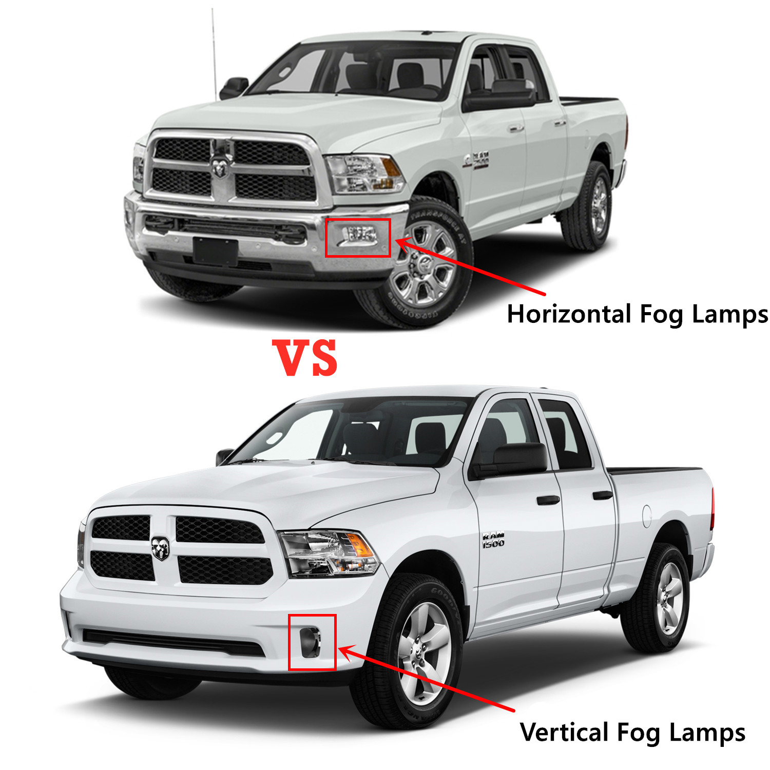 2016 Ram 1500 LED Headlights Fog Signal Interior Lights