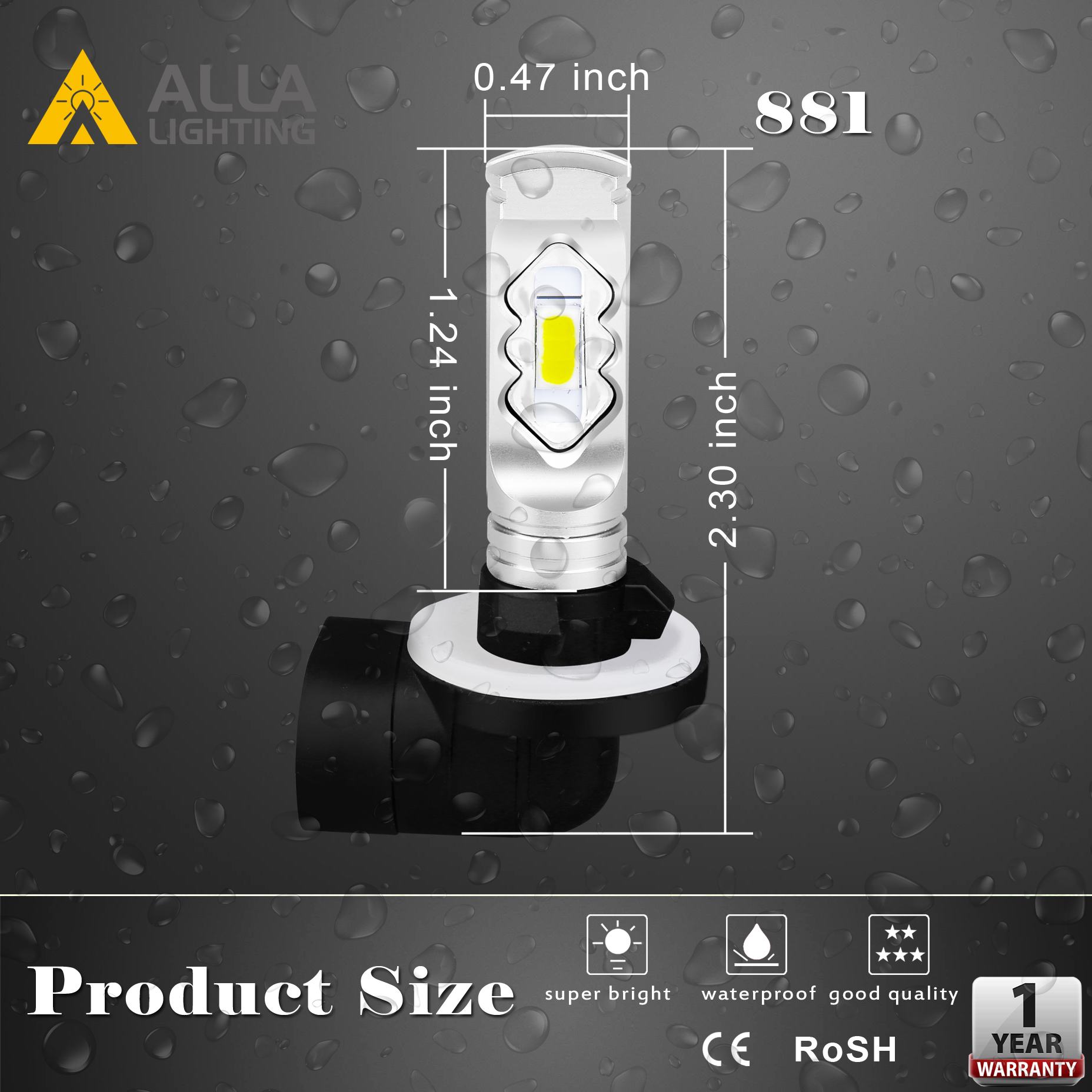PGJ13-898-881-led-bulb-fog-lights-889-Dimension-car-truck-drl