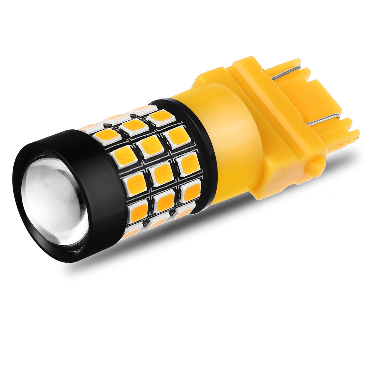 Super Bright 3157 AK LED Bulb Amber Yellow F150 Turn Signal Lights