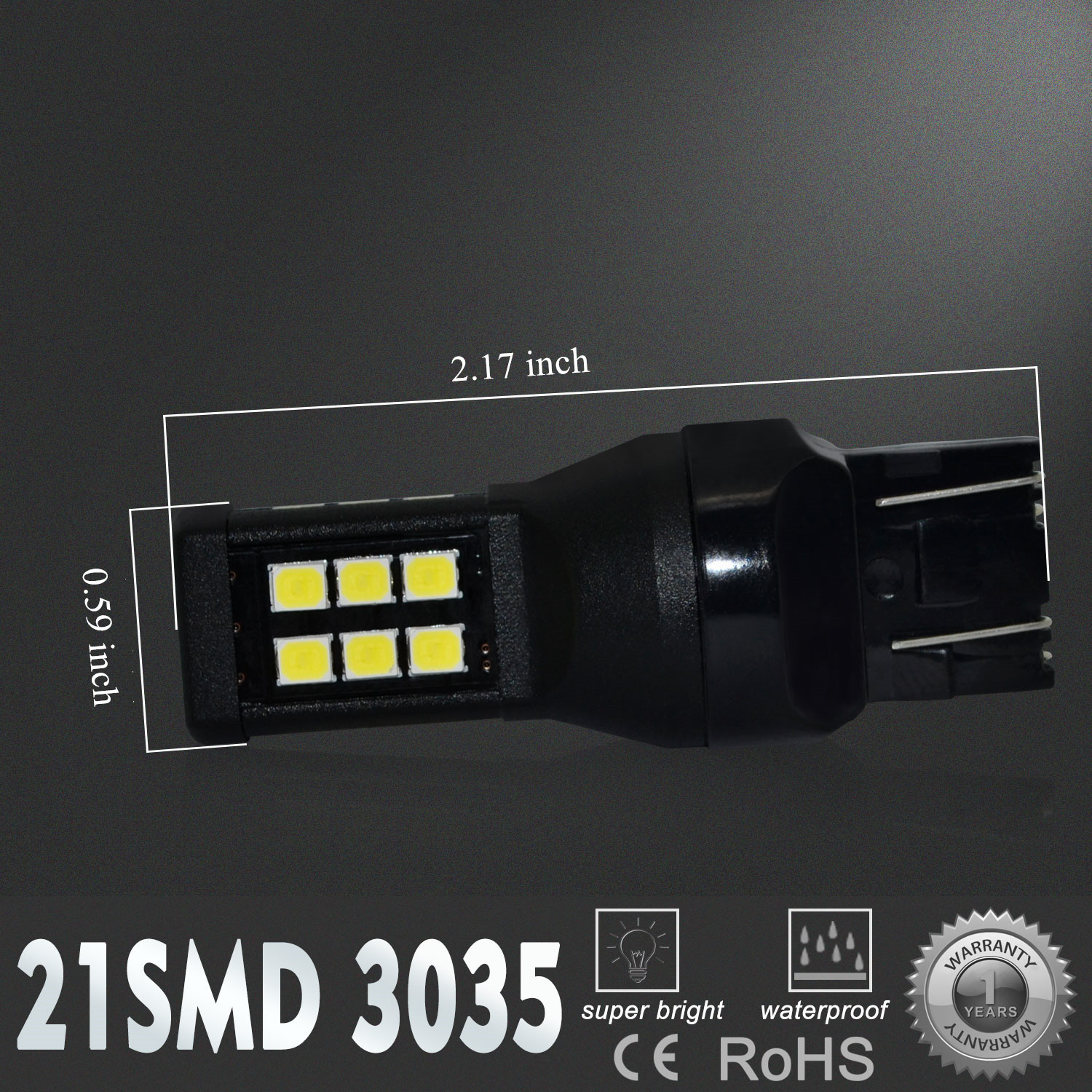 T20-7440-7443-LED-bulb-reverse-tail-brake-signal-lights-Dimension