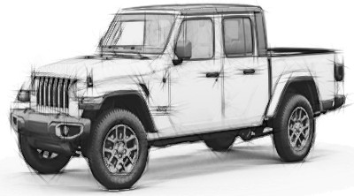 2021 Jeep Gladiator LED Headlight Signal Tail Lights Bulbs